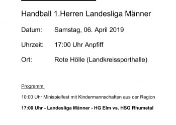 Letztes Heimspiel der 1.Herren in Schöppenstedt