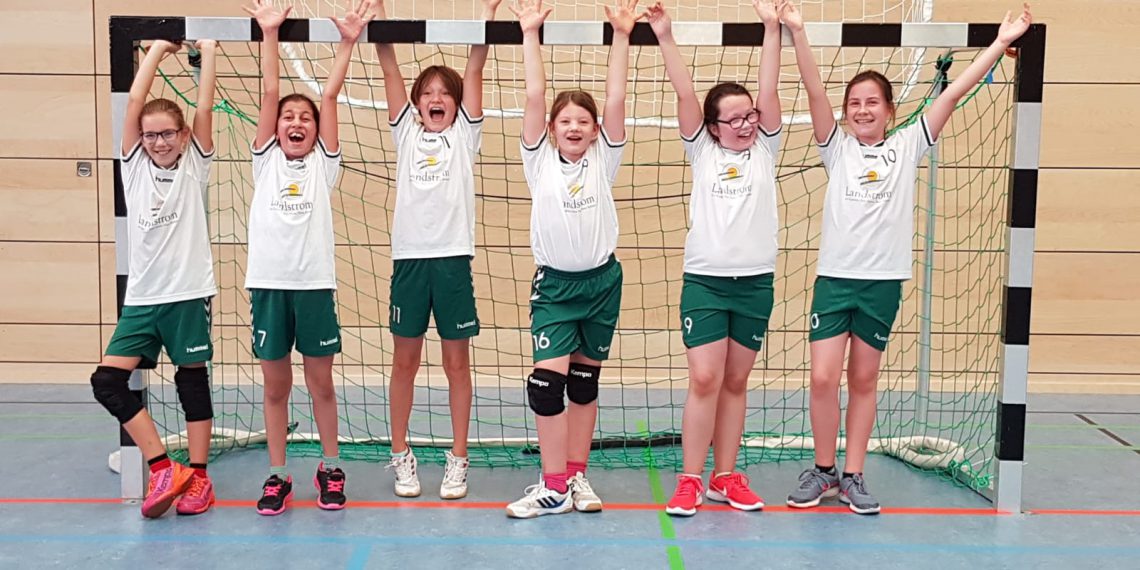 Weibliche E-Jugend siegt mit 6 Kindern in Seesen